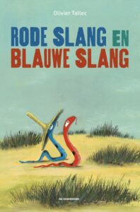 Rode slang en blauwe slang - olivier tallec